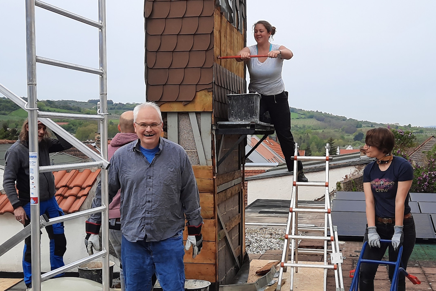 Ehemaliger Kamin der Bäckerei