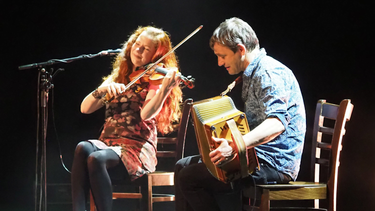 Folk um Fünf: Gudrun Walther & Andy Cutting